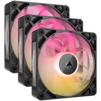 CORSAIR iCUE LINK RX120 MAX RGB PWM L&uuml;fter - 3er-Pack, 120mm, schwarz