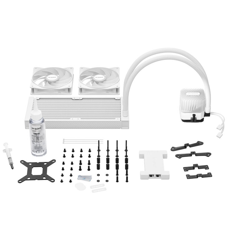be quiet! Light Loop All-in-One-Wasserkühlung, ARGB - 240mm, weiß image number 4