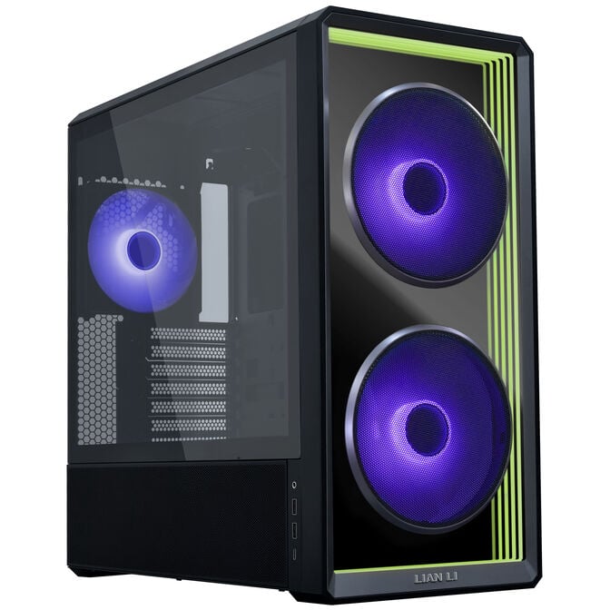 Lian Li LANCOOL 217 INF PC Case Bundle + HydroShift II LCD-S 360TL AiO - black image number 1