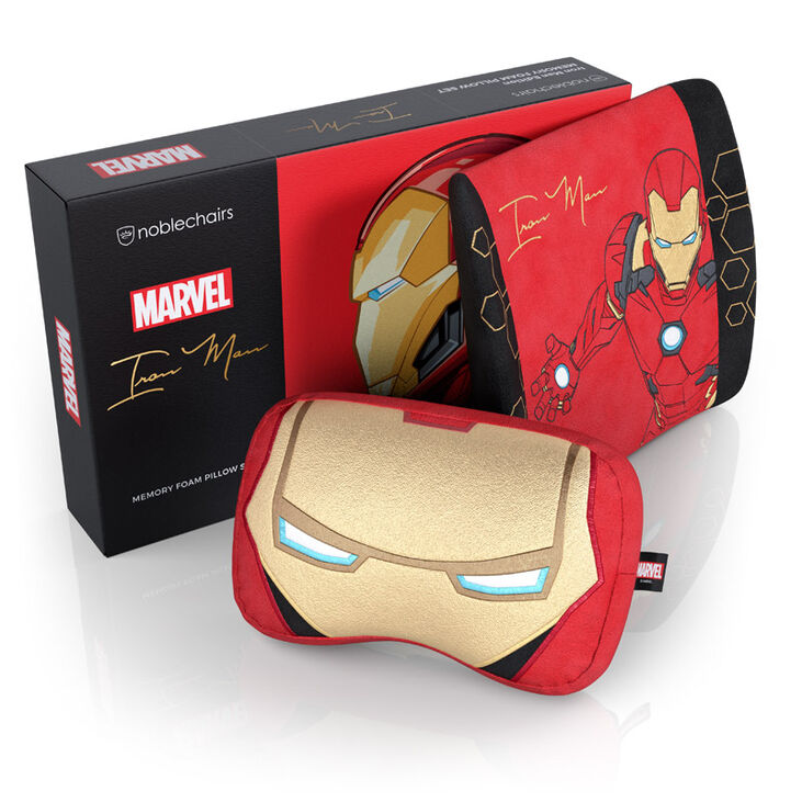 noblechairs Memory Foam Kissen-Set - Iron Man Edition image number 0