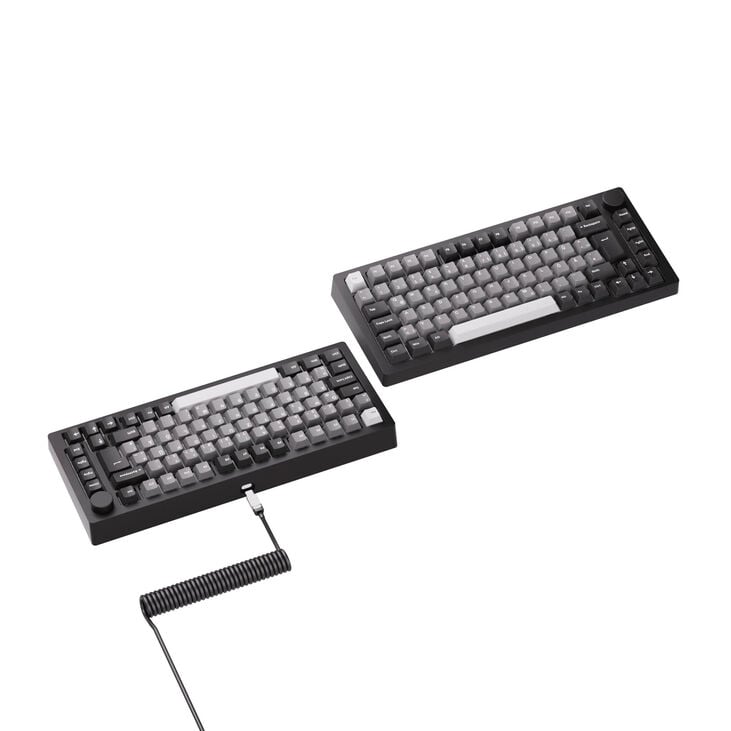 Akko MonsGeek M1 V5 Custom Gaming Keyboard, 75%, hot-swappable, RGB, DE/UK/Nordic layout - Akko V3 Piano Pro Switches image number 9
