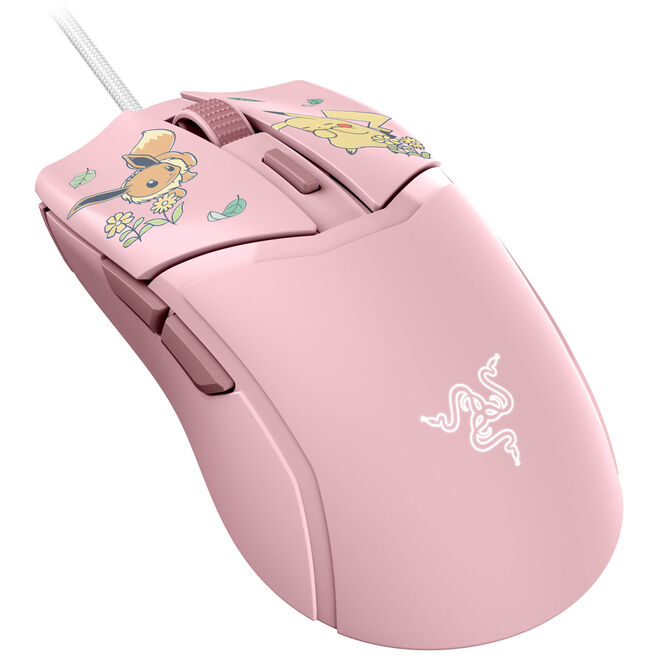 Razer Cobra Gaming Mouse, wired, 8,500 DPI, Chroma RGB - Pikachu/Eevee image number 0