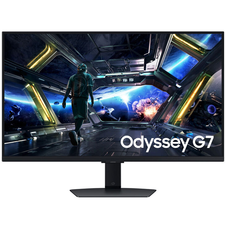 Samsung Odyssey G7 G70D, 32 Zoll 4K Gaming Monitor, 144Hz, IPS, G-SYNC Compatible image number 0