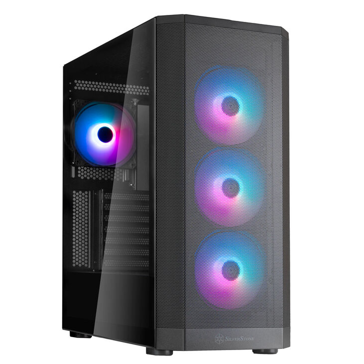 Silverstone FARA 514X Midi-Gehäuse - Schwarz image number 0