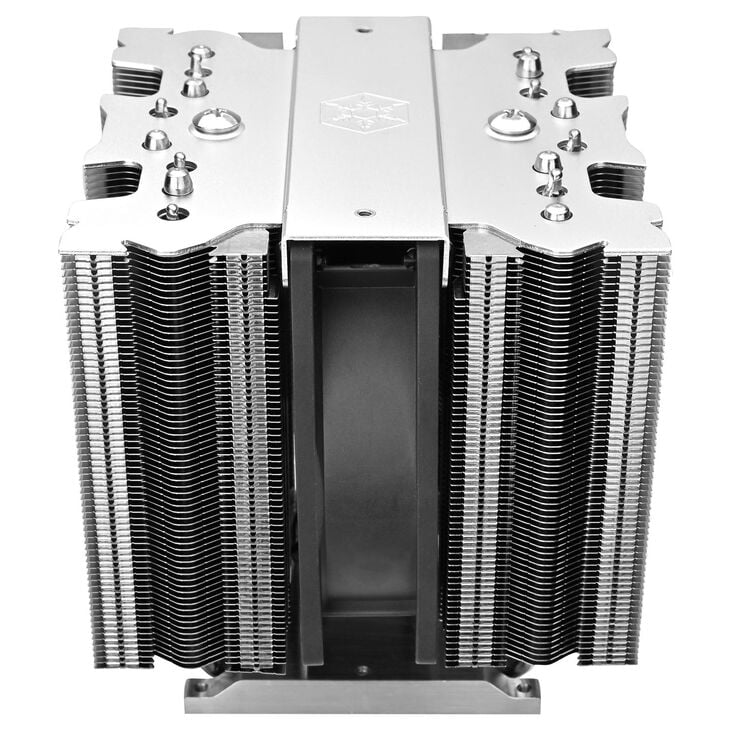 SilverStone SST-XED120S-WS CPU-Kühler, LGA 4677, 4U-Formfaktor - silber image number 1