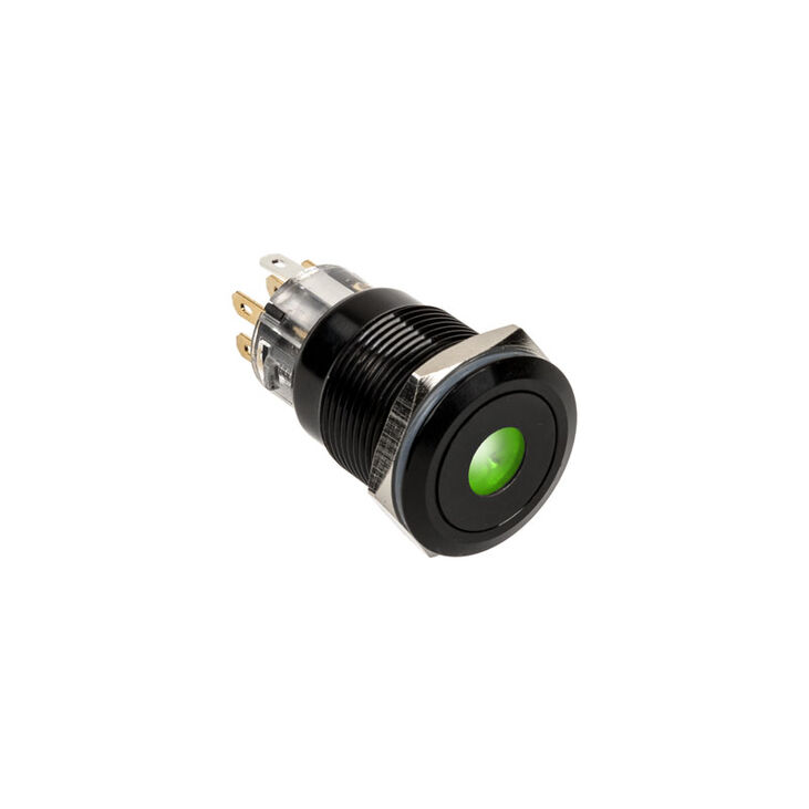 DimasTech Vandalism switch/button 19mm, Blackline Dot - RGB image number 0