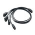 SilverStone ARGB 4-way splitter cable - 30cm image number null