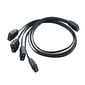 SilverStone ARGB 4-way splitter cable - 30cm