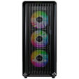 Montech X5 PC Case, Mid Tower, E-ATX, ARGB, Tempered Glass - Black image number null