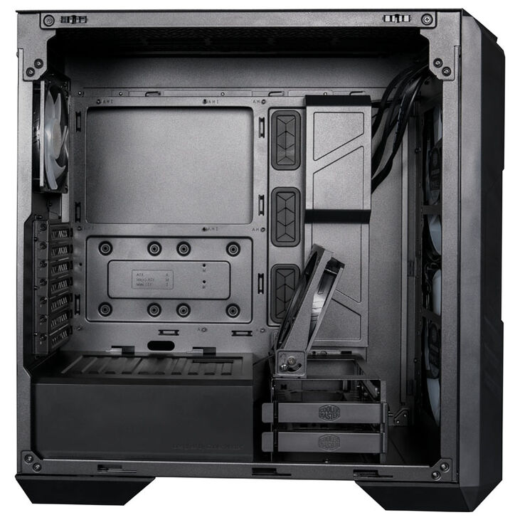Cooler Master HAF 500, Midi-Tower, ARGB, Tempered Glass - schwarz image number 4