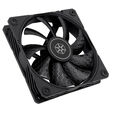 SilverStone Shark Force L&uuml;fter, 120mm - schwarz image number null