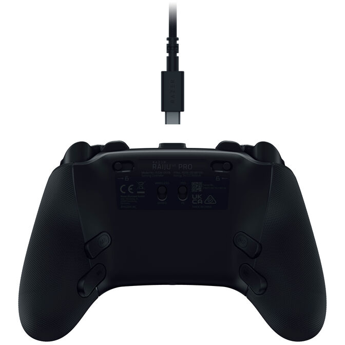 Razer Raiju V3 Pro kabelloser PS5-/PC-Controller, Pro-Tasten, symmetrisches Layout - schwarz image number 5