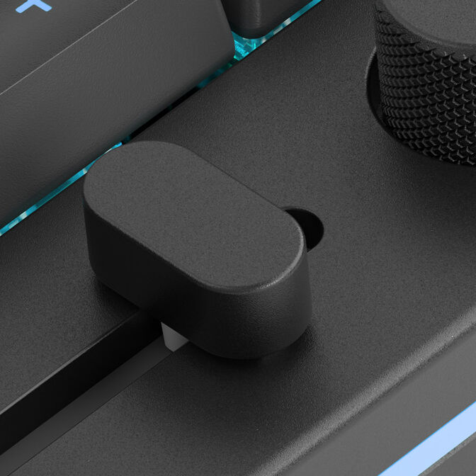 Glorious GMMK Wireless Numpad - Fox Switches, black image number 6