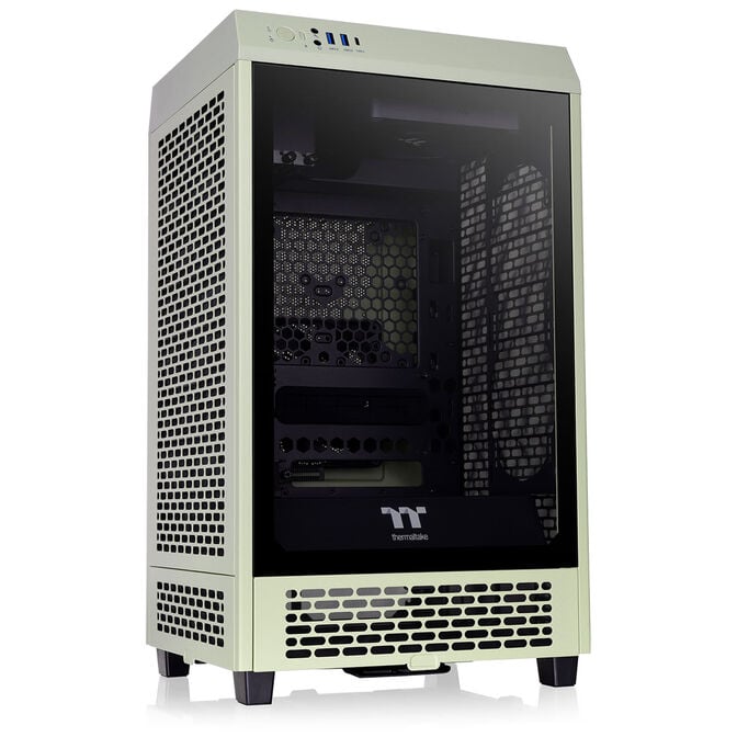 Thermaltake The Tower 200 PC-Geh&auml;use, Mini-Geh&auml;use, Mini-ITX, Tempered Glass - Matcha Green image number 0