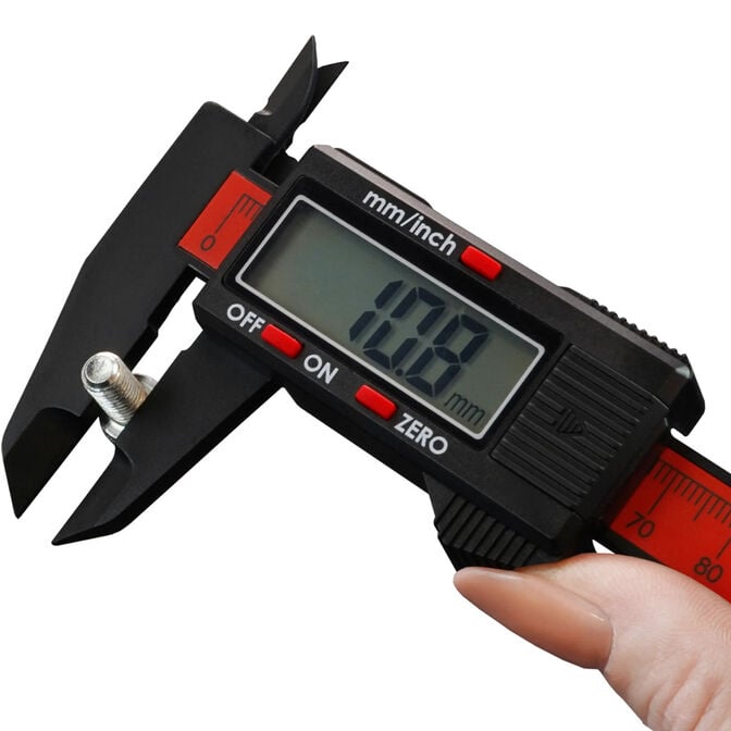 Thermal Grizzly TG Caliper Digitaler Messschieber, 150 mm, IP54, ABS - schwarz image number 4