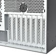 SilverStone RM53-502 Server Case, Rackmount, SSI-EEB, Mesh - Black image number null