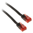 1.5m Flat Patch Cable, U/UTP, Cat.6 - Black image number null