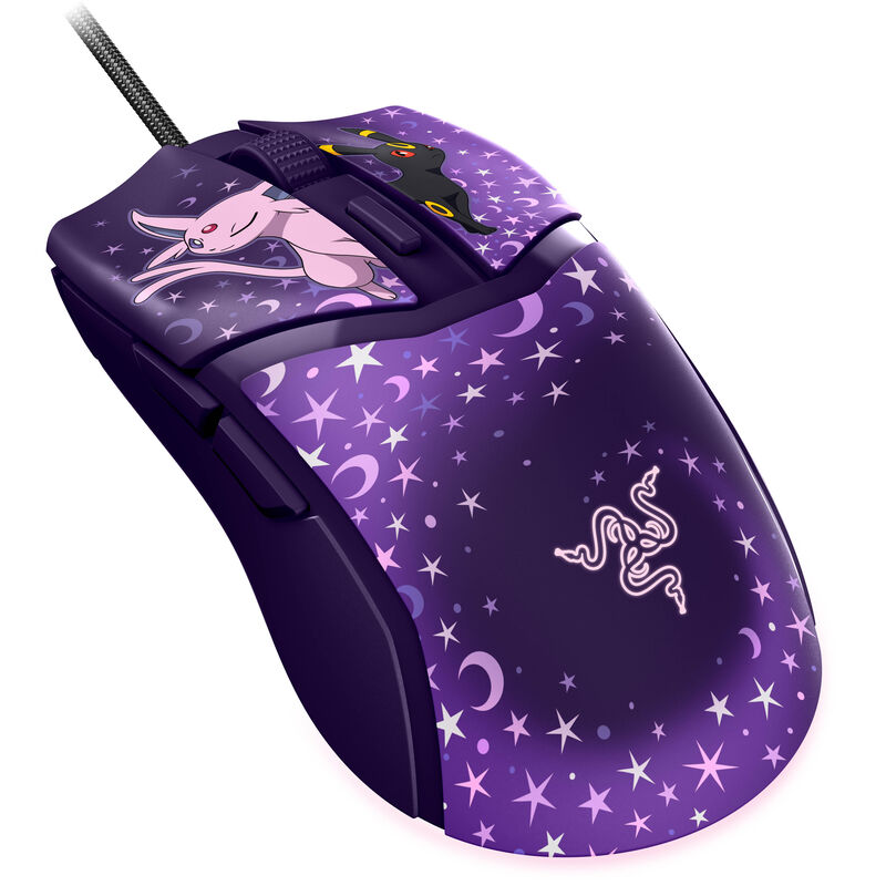 Razer Cobra Gaming-Maus, kabelgebunden, 8.500 DPI, Chroma RGB - Espeon/Umbreon