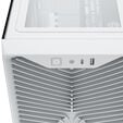 Corsair 3200D RS PC Case, Mid Tower, ATX, Tempered Glass - White image number null