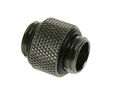 Bitspower Adapter gerade G1/4 Zoll AG auf G1/4 Zoll AG - lang, schwarz gl&auml;nzend image number null