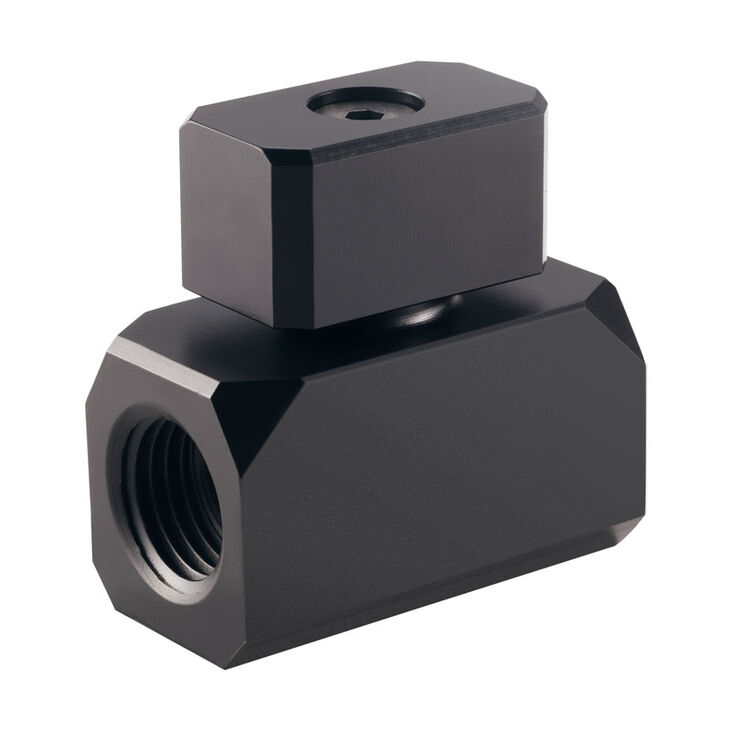 PHANTEKS Ball Valve G1/4 Zoll Valve - Brass, Black image number 0