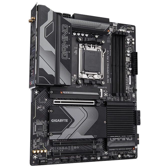 GIGABYTE X670 Gaming X AX V2 motherboard, Socket AM5, AMD X670, ATX, DDR5 image number 1