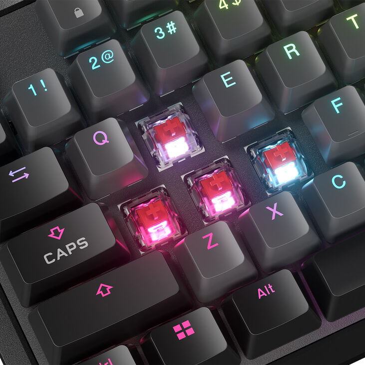 Corsair K70 RGB CORE Mechanical Gaming Keyboard, Backlit RGB LED image number 6