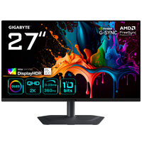 GIGABYTE MO27Q3, 27-inch QHD Gaming Monitor, 360Hz, QD-OLED Panel, FreeSync Premium Pro