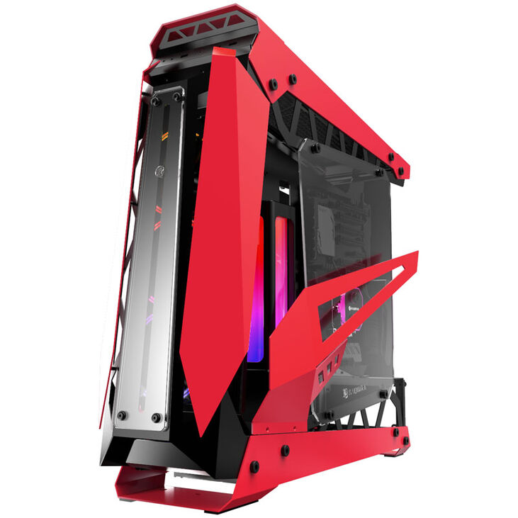 Raijintek NYX PRO Showcase Full Tower, Tempered Glass - red image number 2