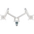 Alterzone Arm Duo Aluminium Monitorhalterung - weiß image number null