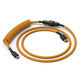 Glorious Coiled Cable Glorious Gold, USB-C auf USB-A Spiralkabel - 1,37m, gold