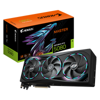 GIGABYTE Aorus GeForce RTX 5080 Master 16G, 16384 MB GDDR7