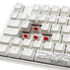 Ducky One 3 Classic Pure White Gaming Tastatur, RGB LED - MX-Red image number null