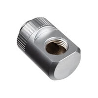 EK Water Blocks EK-Quantum Torque Angle 90 Degrees G1/4 inch Female to G1/4 inch Male - Rotatable, Satin Titanium