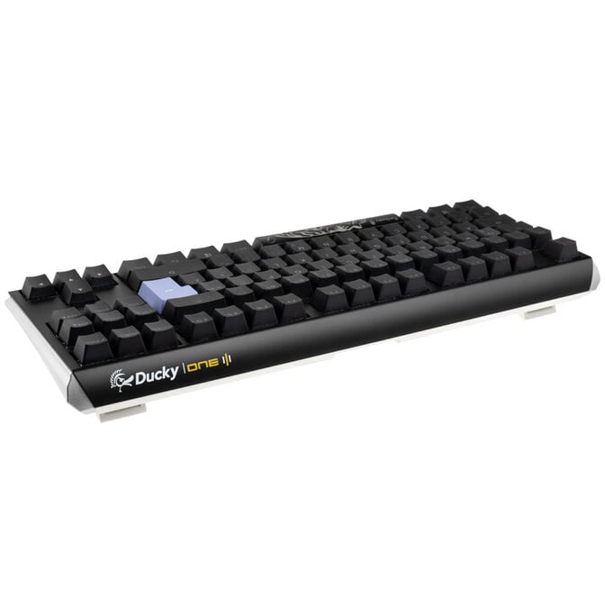 Ducky One 3 Classic Black/White TKL Gaming Tastatur, RGB LED - MX-Brown image number 2