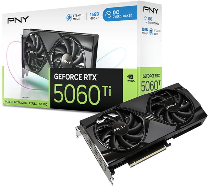 PNY GeForce RTX 5060 Ti OC Edition, 16384 MB GDDR7 image number 9