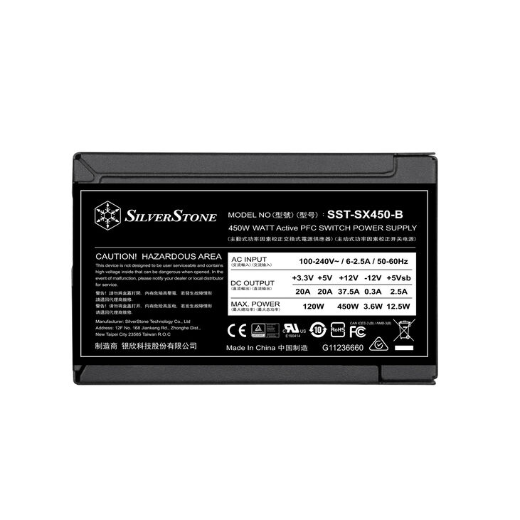 SilverStone SST-SX450-B SFX Series - 450 Watt image number 3