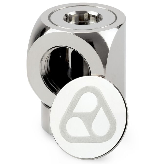 Thermal Grizzly DeltaMate Rotary - FF 90 Degrees, Gloss Nickel image number 2