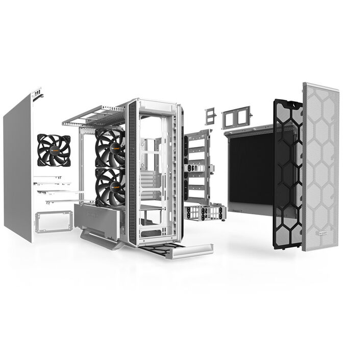 be quiet! Silent Base 802 Midi-Tower - wei&szlig; image number 4