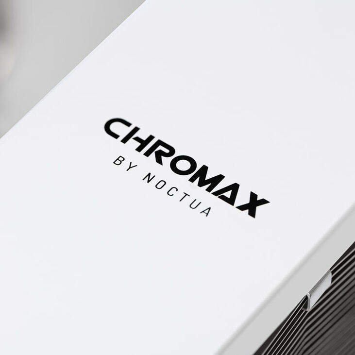 Noctua HC8 chromax.white CPU-Kühler-Abdeckung - weiß image number 1