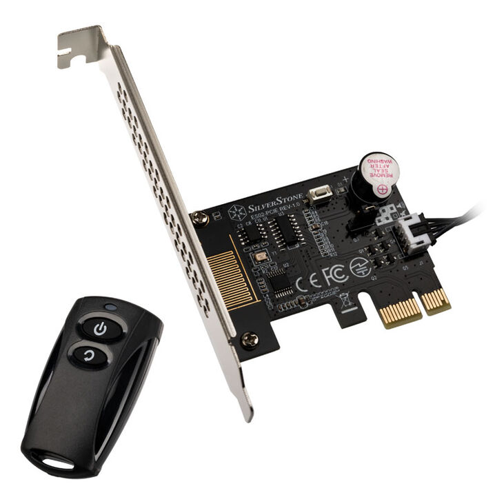 SilverStone SST-ES02-PCIe - Fernbedienung für PC Power on/off image number 0