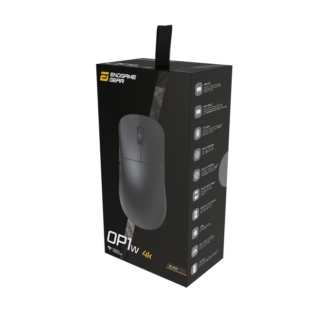 Endgame Gear OP1w 4k Wireless Gaming Mouse - Wireless, Black image number 9