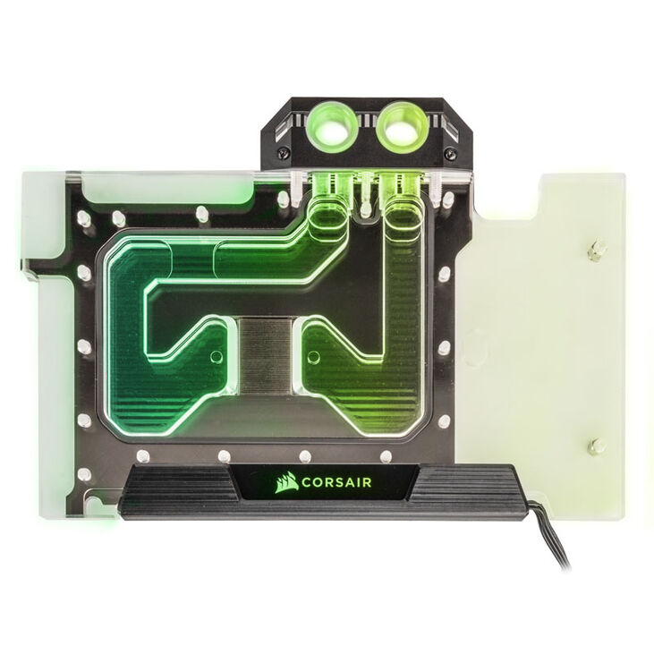Corsair Hydro X Series XG5 RGB 3090 Ti FE GPU water block - Acrylic + Nickel image number 2