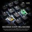 CORSAIR Galleon 100 SD Gaming-Tastatur, Full-Size, integriertes Stream Deck, Hot-Swap, DE - schwarz image number null