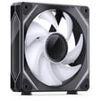 Jonsbo ZL-120B L&uuml;fter, PWM, ARGB - 120mm, schwarz, 3er-Pack image number null