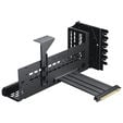Phanteks Premium PCIe Gen 5 Vertical GPU Bracket, DRGB, with PCIe 5.0 Riser Cable - 220mm, black image number null