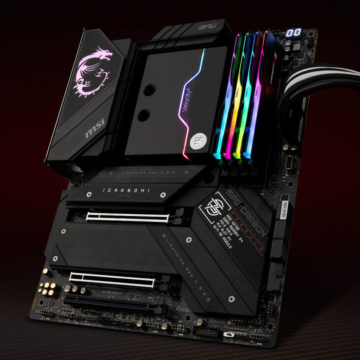 EK Waterblocks EK-Quantum Velocity² D-RGB - AM5, Nickel + Acetal image number 3