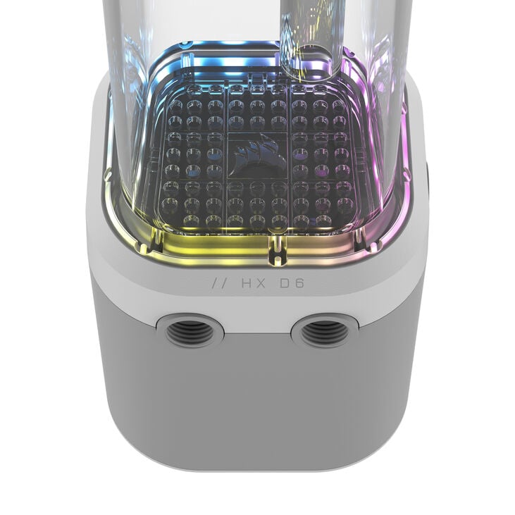 Corsair iCUE Link XD6 RGB Elite Pump Reservoir Combo - white image number 4