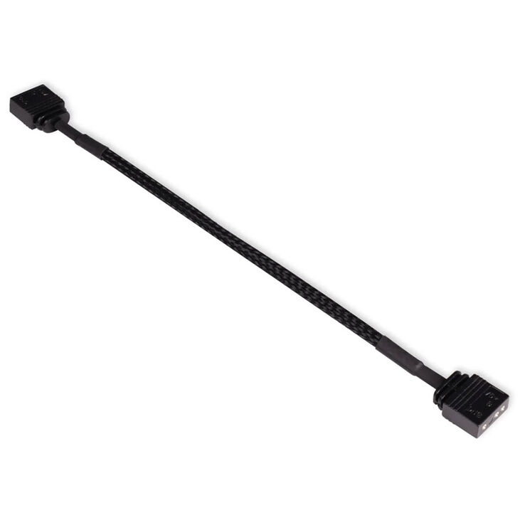Alphacool Extension aRGB 3-Pin to 3-Pin, sleeved - 15cm image number 0