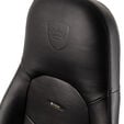 noblechairs ICON Real Leather Gaming Chair - Black/Black image number null